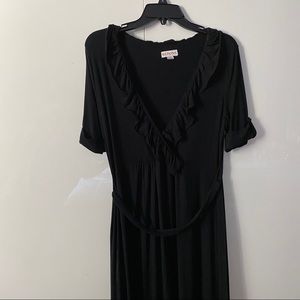 Black Midi Dress